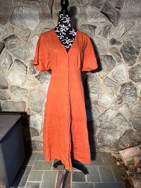 NWT A New Day Orange Dress xL